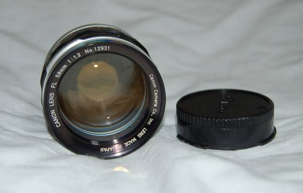 CANON CANON FL 58mm F1.2 大口径レンズ FL 58mm f1.2 オールド CANON CANON FL 58mm F1.2 大口径レンズ FL 58mm f1.2 オールド
