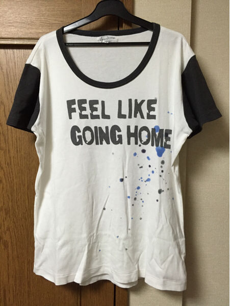 08SS敗残兵YOHJI YAMAMOTO POUR HOMMEヨウジヤマモトオムTシャツ