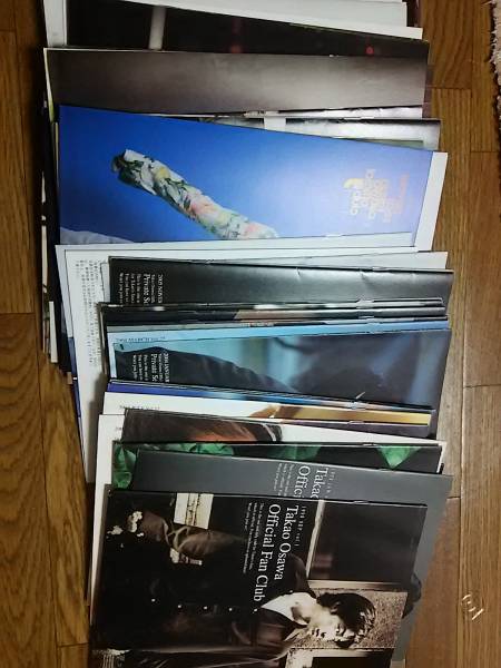 レア□大沢たかおファンクラブ会報60冊セット1998～2012