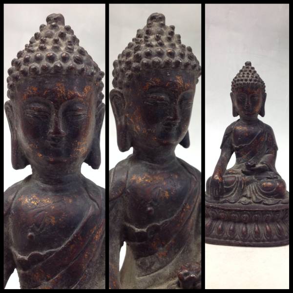 中国古美術 古銅薬師仏 漆厨子付 チベット密教 仏教美術 清朝骨董 寺院流出 特注モデル 仏教美術 古銅仏像 薬師如来坐像 検：中国仏チベット仏金銅