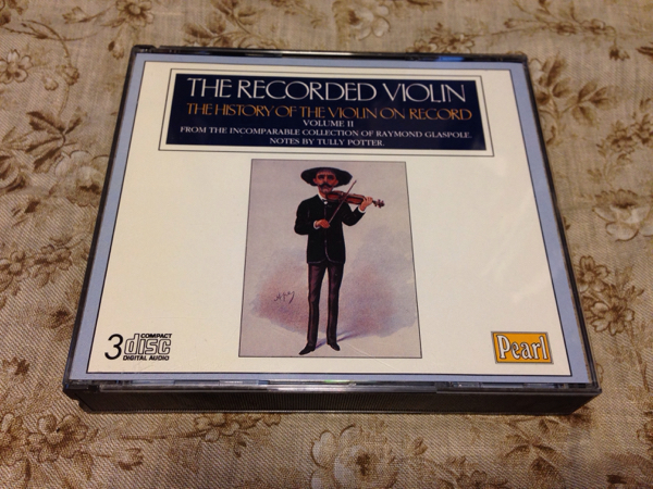 ヴァイオリン歴史的録音(1904-39)/ブスターボ，イザイ|Pearl3CD