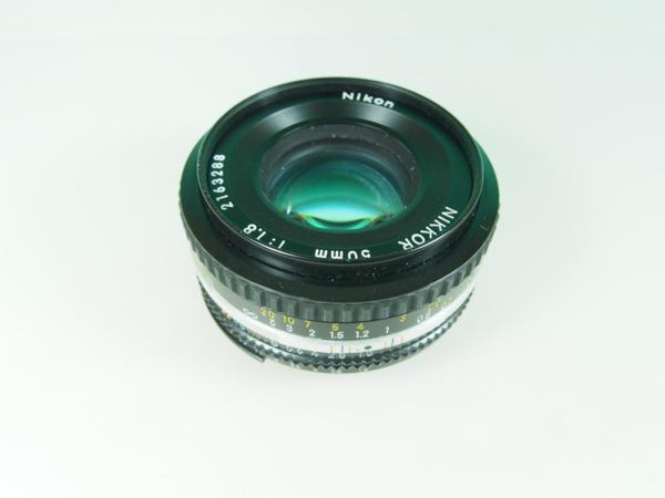 B14285☆ジャンク★ニコン Ai-s 50mm F1.8 パンケーキ