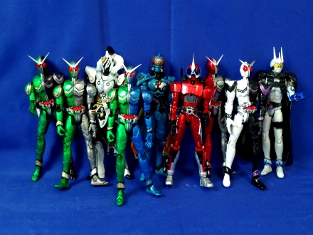 ジャンク S.H.Figuarts 仮面ライダーW/ダブル 19体&バイク等