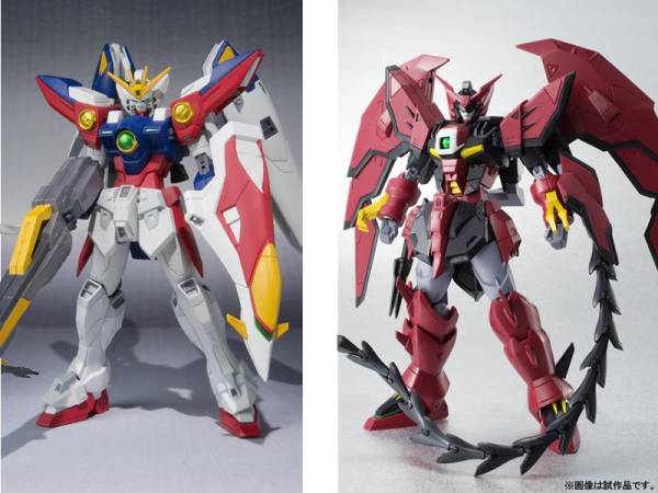L ROBOT魂 ウイングガンダムゼロ　ガンダムエピオン　2体セット ROBOT魂 ウイングガンダムゼロ、エピオン2体セット フィギュア
