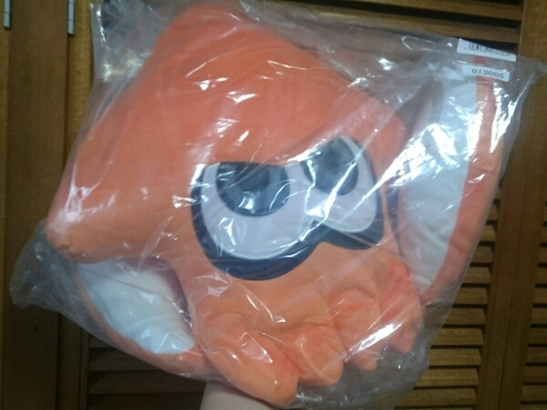 一番くじ☆スプラトゥーン☆A賞 イカぬいぐるみ 1番くじ
