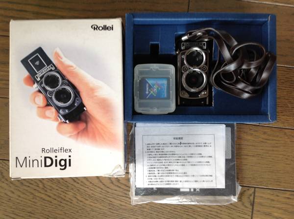 【ジャンク】Rolleiflex MiniDigi 初期型 （付属品あり） Rolleiflex Mini Digi 美品 RolleiflexMiniDigiMADEINJAPAN美です