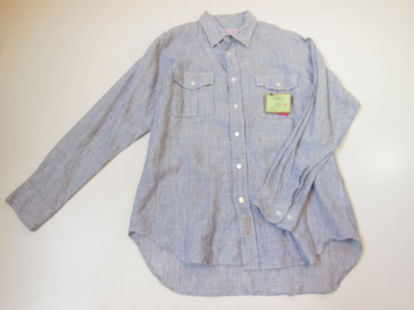 ★C・C・FILSON/フィルソン★　長袖 リネン100％ シャツ size：M