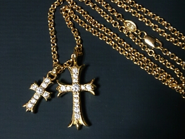 クロムハーツ CHROME HEARTS ベビーファット 22k ツイストチェーン 
