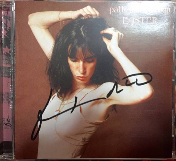 パティスミス Patti Smith 直筆サイン入りCD 色紙 パティスミス