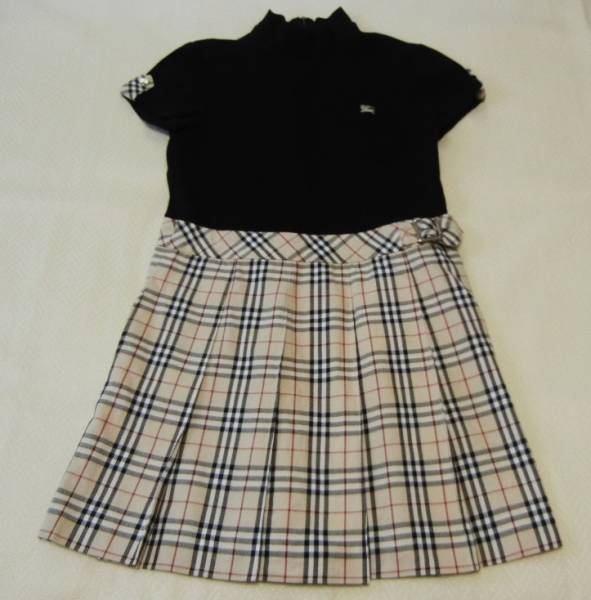 バーバリー 半袖 ワンピース Burberry 14y チェック 0 シャツ