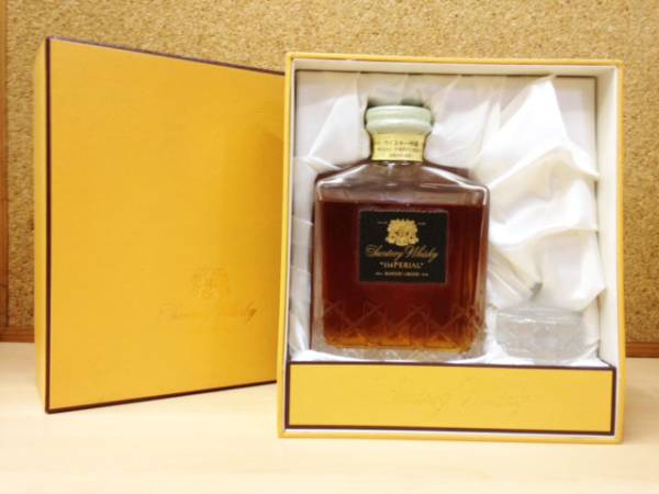 サントリー インペリアル カガミクリスタル ウイスキー 600ml SUNTORY