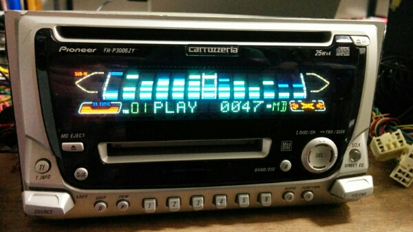 FH-P3006ZY カロッツェリア CD Carrozzeria Pioneer MD 2DIN Car
