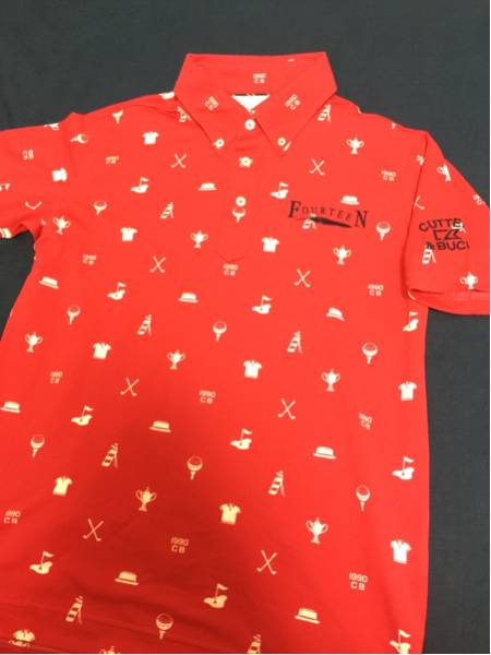 カッター&バックBDポロ【フォーティーン】Mサイズ
