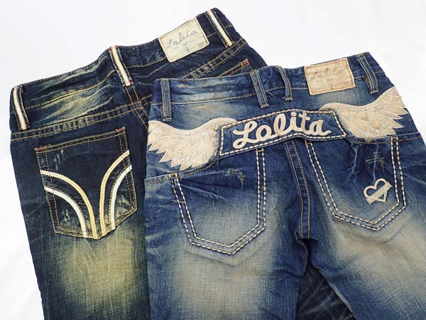 ★LOLITA JEANS(ロリータジーンズ) デニム 2本セット★美品★