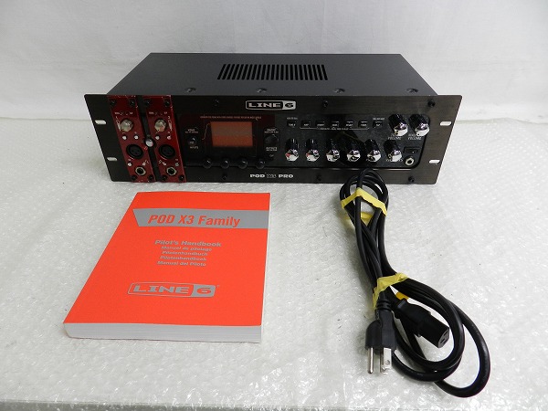 中古 LINE6 POD X3 PRO アンプシミュレーター［梱0.5］