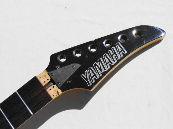 YAMAHA(ヤマハ)RGXネック　純正スキャロップ仕様　黒ヘッド