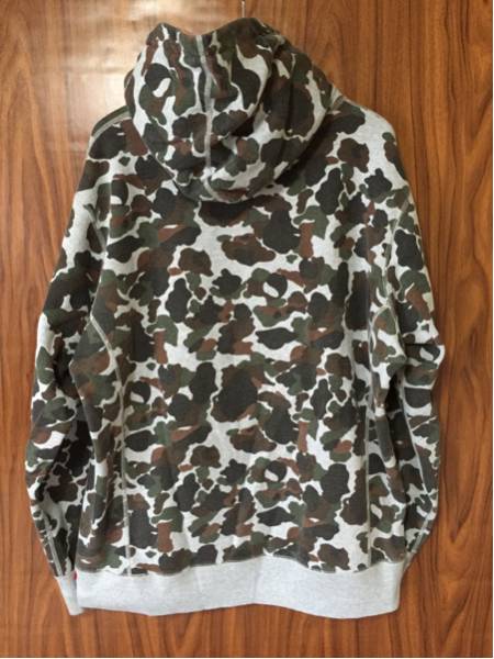 12aw Supreme box logo pullover カモ M 未使用新品