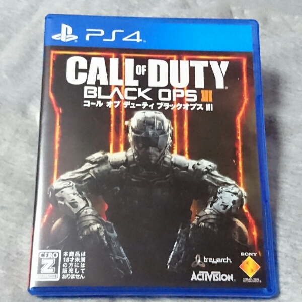 COD 中古 美品 PS4 CALL OF DUTY BLACK OPS3 BO3 美品 cod bo3 中古
