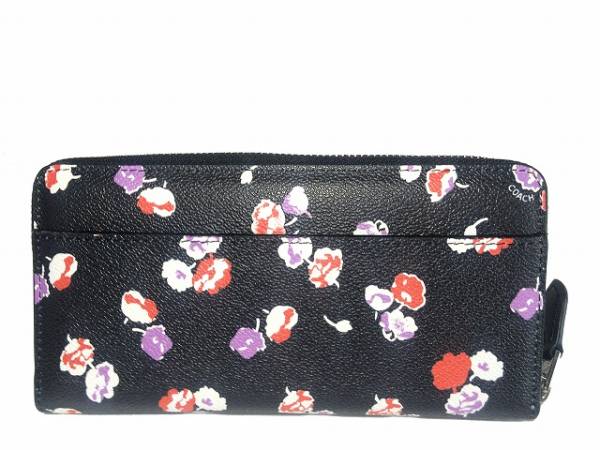 新品1円～★COACH コーチ 春夏新作！！レインボーマルチ長財布★