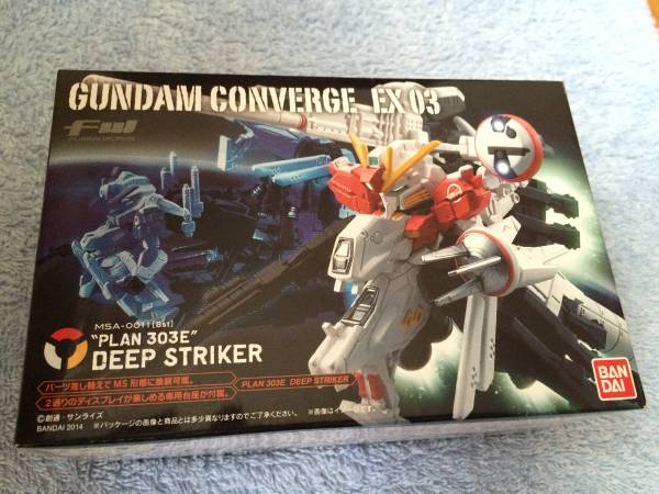 ディープストライカー FW EX03 GUNDAM CONVERGE ガンダム ガンダム 