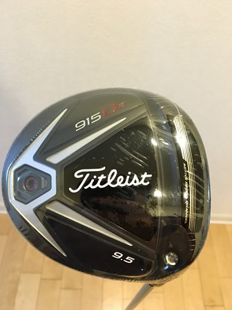 【新品】タイトリスト　915D2　9.5°　ツアーADGP6　
