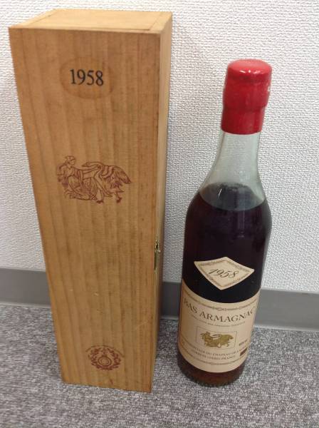 ○ヴィンテージアルマニャック BAS ARMAGNAC 1958年 未開栓