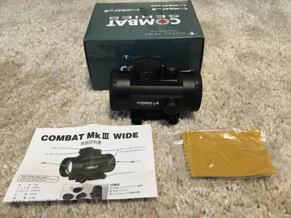 ノーベルアームズ ドットサイト COMBAT Mk3 Mk3ワイド [ コンバット_