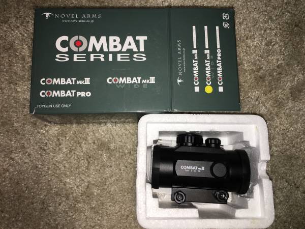 ノーベルアームズ ドットサイト COMBAT Mk3 Mk3ワイド [ コンバット_