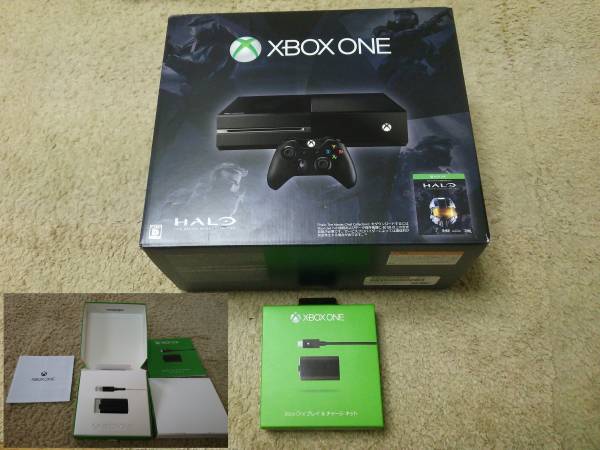 良品 xbox one 本体＋プレイチャージキット セット