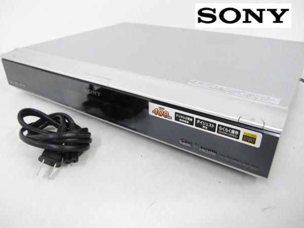 SONY/ソニー HDD/DVDレコーダー RDZ-D800 HDD:400GB SONY スゴ録 RDZ