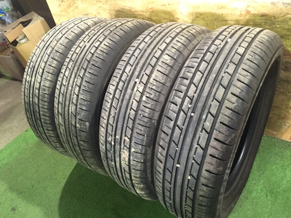 YOKOHAMA 《15年製》205/65R15 ECOS バリ溝 4本セット