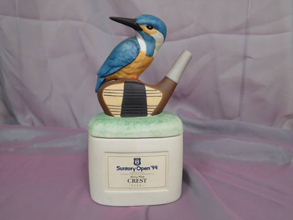 サントリーウィスキークレスト12年 オープン94年記念ボトル 陶器古酒未開封