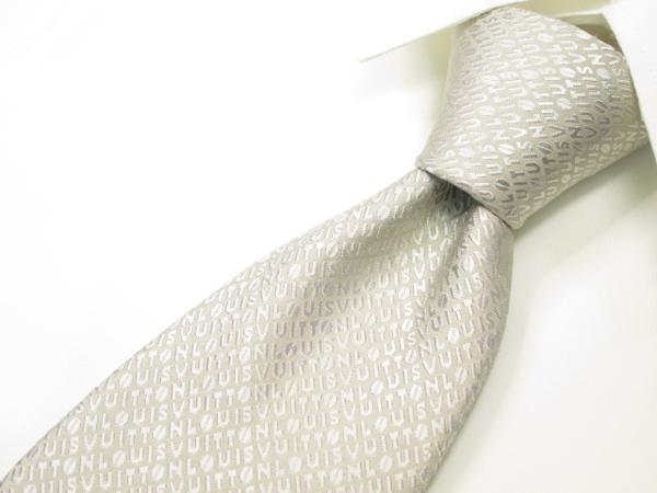 ルイヴィトン LOUIS VUITTON ネクタイ/ロゴ【Premium】◎N239 LOUIS