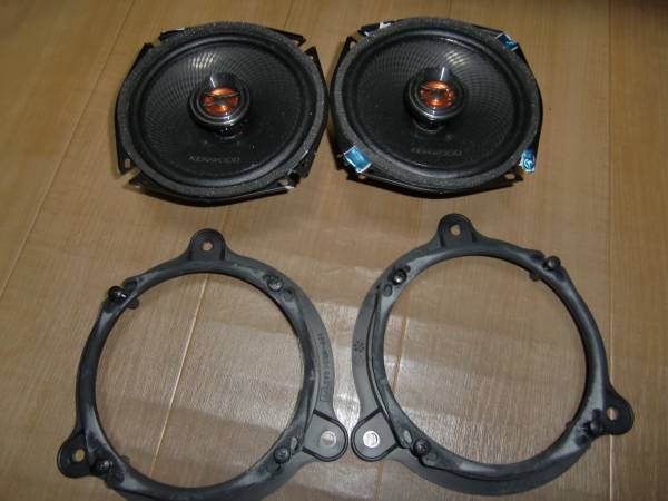 KENWOOD　KFC-RS171　１７ｃｍ　スピーカー　バッフル付き