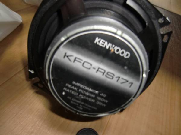 KENWOOD　KFC-RS171　１７ｃｍ　スピーカー　バッフル付き