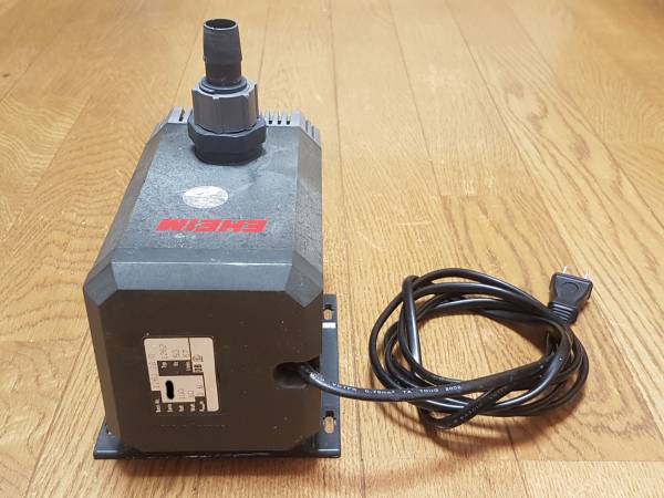 エーハイム1262 水陸両用ポンプ 50Hz 中古 ○つい先日まで海水で使用し