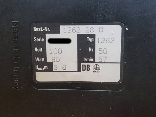 エーハイム1262 水陸両用ポンプ 50Hz 中古 同梱可能 【公式通販】