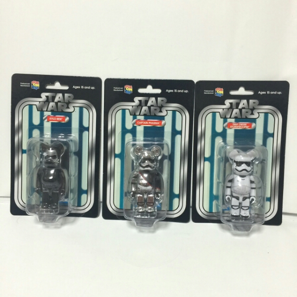 MEDICOM TOY 20th ANNIVERSARY EXHIBITION 3個 ベアブリック