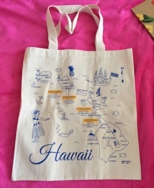 ロクシタン　ハワイ限定トートバッグ　限定ポーチ　5ファーブス