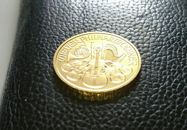 2016 オーストリア ウィーンハーモニーコイン純金金貨1/2オンス