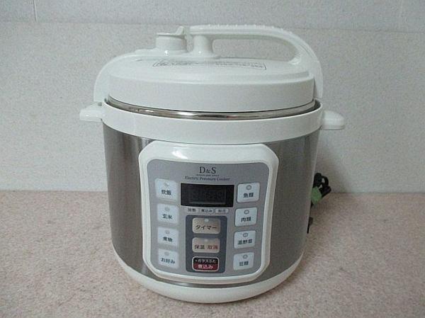 新古品】 D&S マイコン電気圧力鍋STL-EC01 美品 Amazon.co.jp: D&S 
