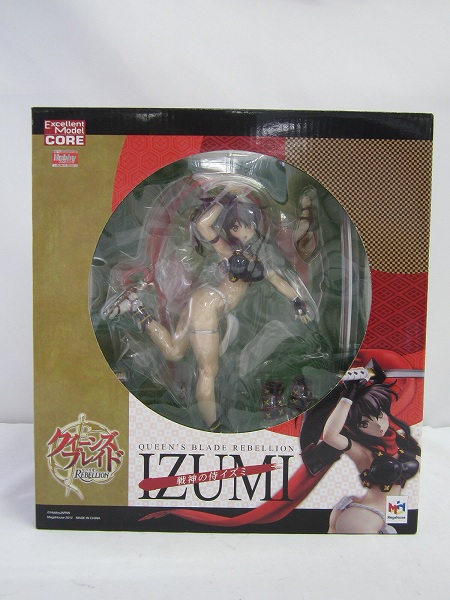 未開封 メガハウス クイーンズブレイド1/8戦神の侍イズミ[梱0.1]