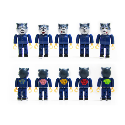 MAN WITH A MISSION×brokker TOYS フィギュア限定 brokker(5体セット