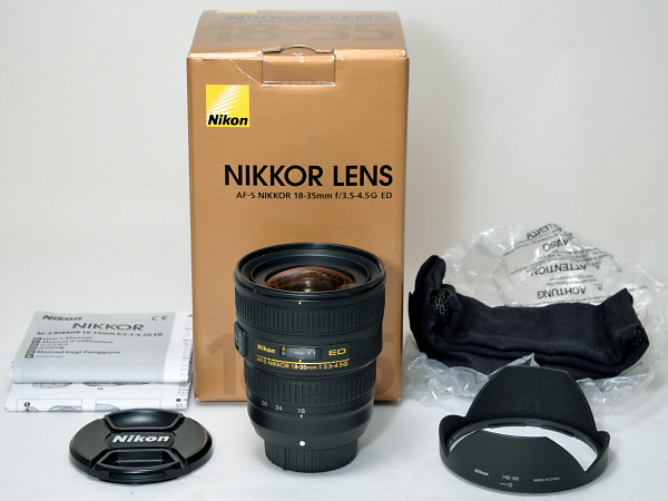 ニコン AF-S NIKKOR 18-35mm F3.5-4.5G ED (極上美品) Lens Feature:
