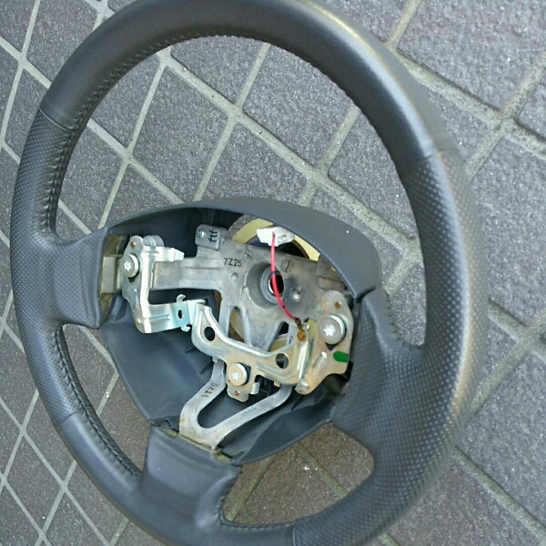 MH21S ワゴンR 後期型純正革ステアリング