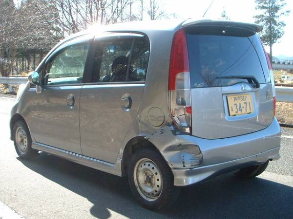 【JB5ライフ 部品取り車】左サイドステップ/エアロパーツ NH642M