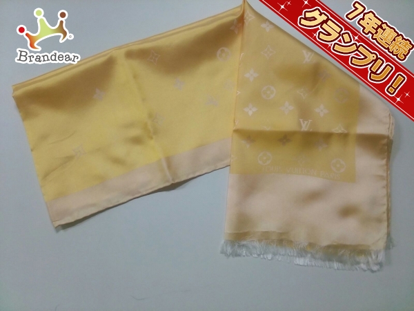 ルイヴィトン スカーフ モノグラム 美品 エシャルプ・カプリ