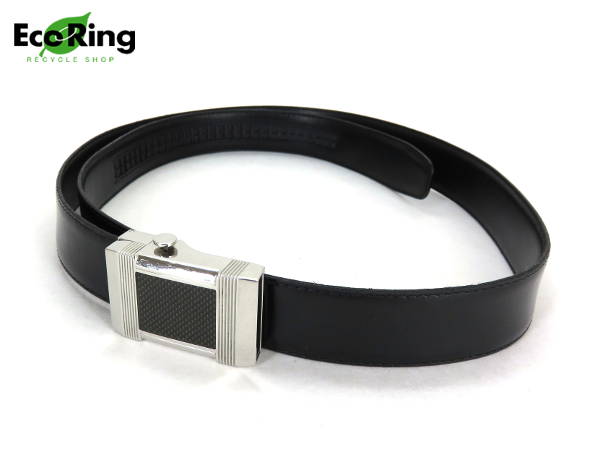 1円 ダンヒル dunhill メンズ レザー ベルト ブラック DE542