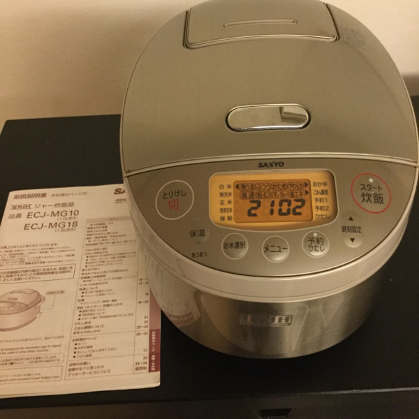 SANYO☆ECJ-MG10☆圧力IHジャー炊飯器☆おどり炊き☆5.5合 キッチン