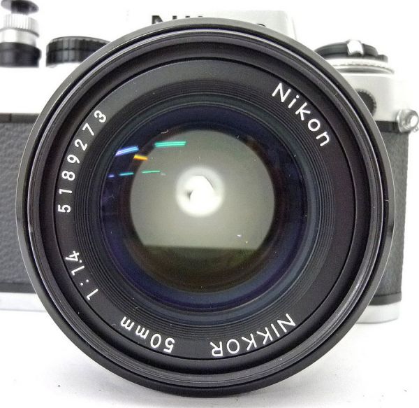 Nikon FE Nikon NIKKOR 50mm 1:1.4 ニコン シルバー 1ITM-209I xvpbvx